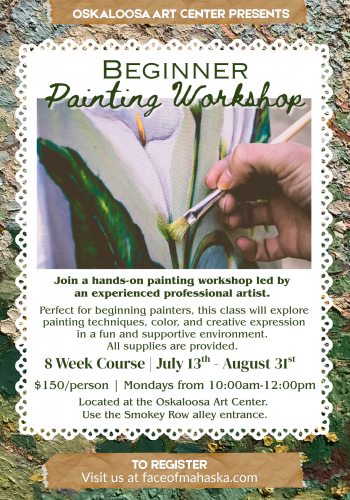 Beginner Painting Workshop with Paola June 2026