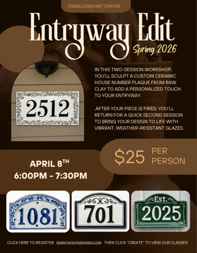 Oskaloosa Art Center Presents