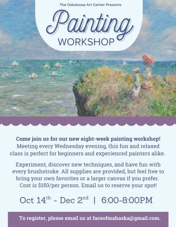Painting Workshop October 14th - December 2nd.